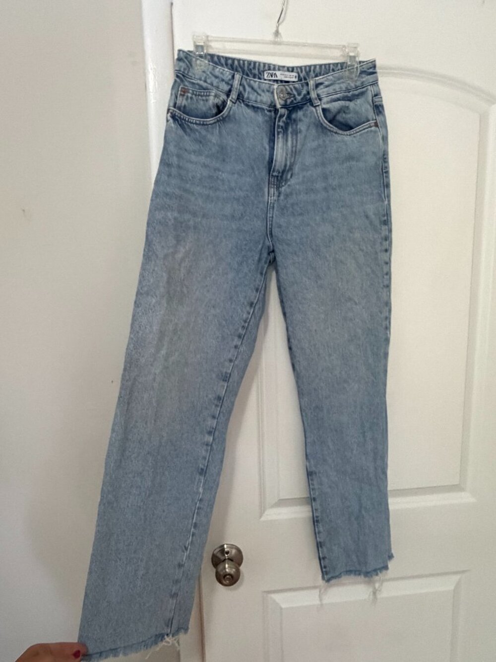 ZARA Women's Straight Jean, Size 6